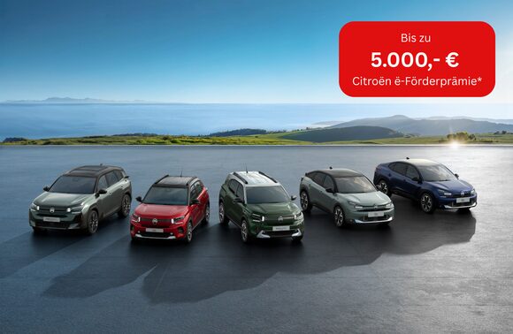 Citroën Ë-Förderprämie